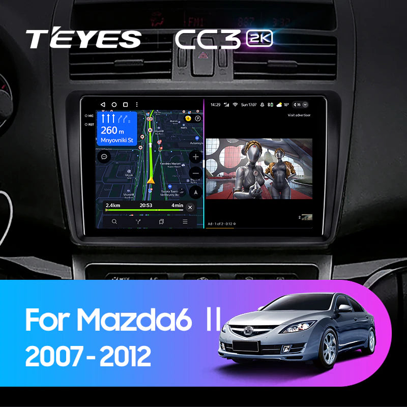30W Auto Telefon Halter für Mazda 6 Atenza MPS 2005 2006 2007 GPS