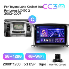 Load image into Gallery viewer, Toyota Landcruiser Land Cruiser LX 100 / Lexus LX470 (2002-2007)
