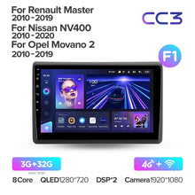 Load image into Gallery viewer, Renault Master (2010-2019) / Nissan NV400 (2010-2020) / Opel Movano 2 (2010-2019)
