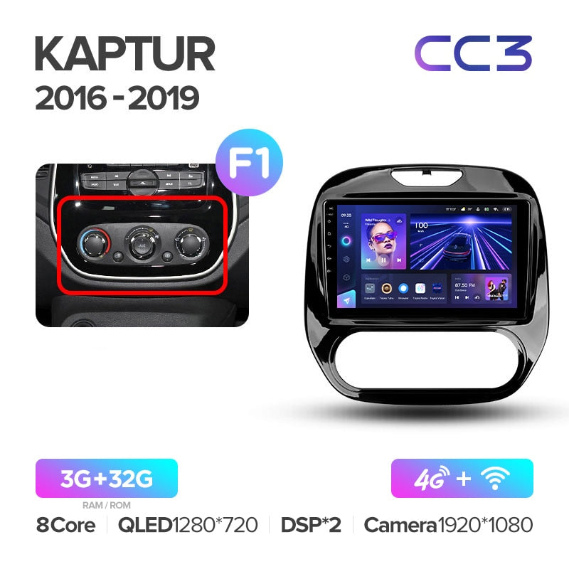 Renault Kaptur / Clio / Manual (2016-2019)