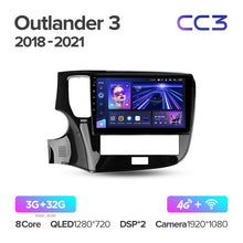 Load image into Gallery viewer, Mitsubishi Outlander 3 III GF0W GF0W GG0W (2018-2021) Left Hand Drive
