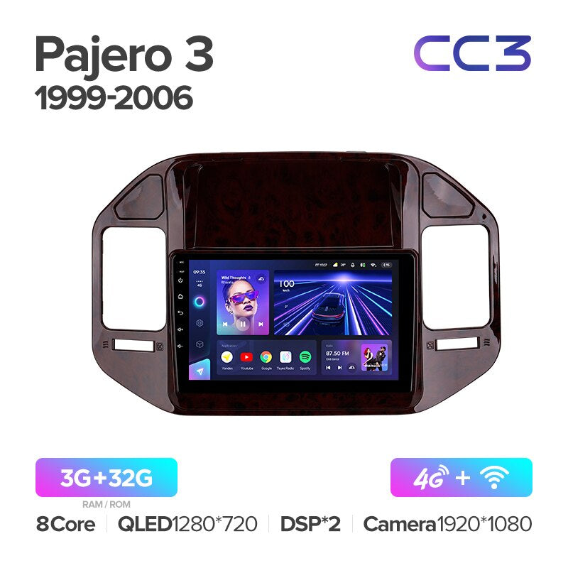 Mitsubishi Pajero 3 / Montero / Shogun V70 V60 (1999-2006)