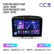 Load image into Gallery viewer, Peugeot 408 1 (2012-2020) / Peugeot 308 1 T7 / Peugeot RCZ (2007-2015)
