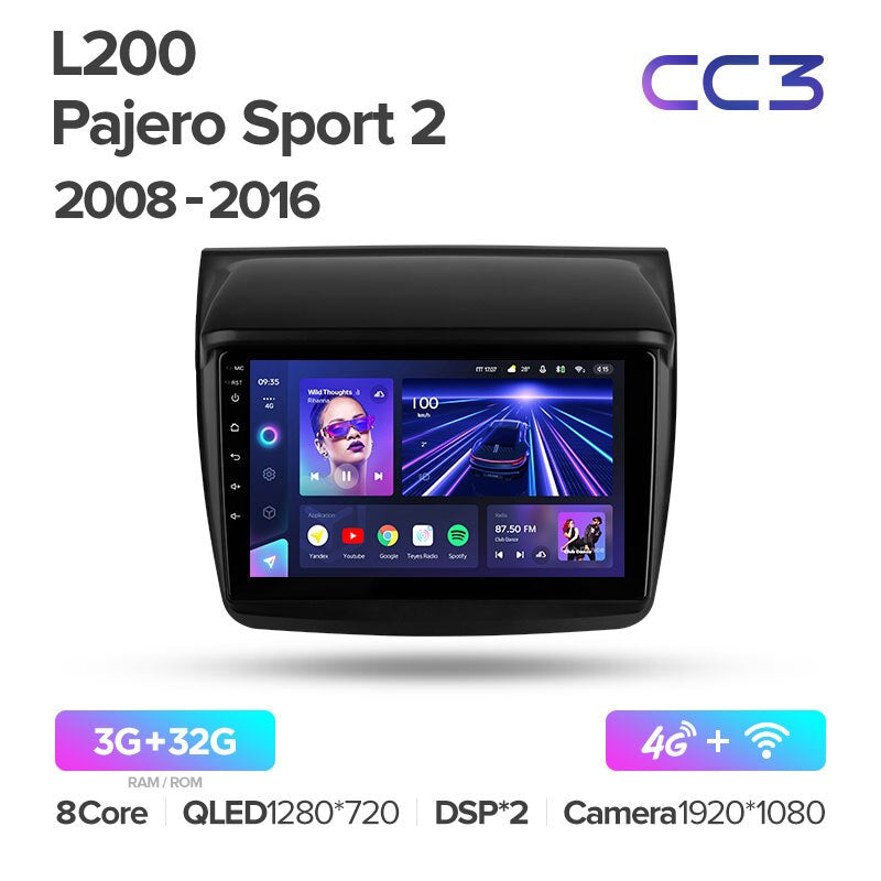 Mitsubishi Pajero Sport 2 (2008-2016) / L200 4 (2006-2015) / Triton (2006-2014)