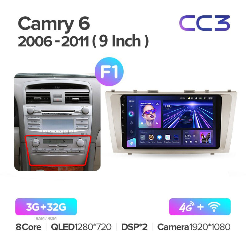 Toyota Camry / Solara 6 XV 40 50 / Aurion GSV40 (2006-2011)