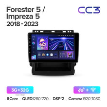 Load image into Gallery viewer, Subaru Forester 5 / Impreza 5 / XV Crosstrek (2018-2023)
