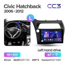 Load image into Gallery viewer, Honda Civic Hatchback (2006-2012) Left Hand Drive
