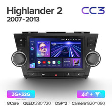 Load image into Gallery viewer, Toyota Kluger / Highlander 2 XU40 (2007-2013) [A]
