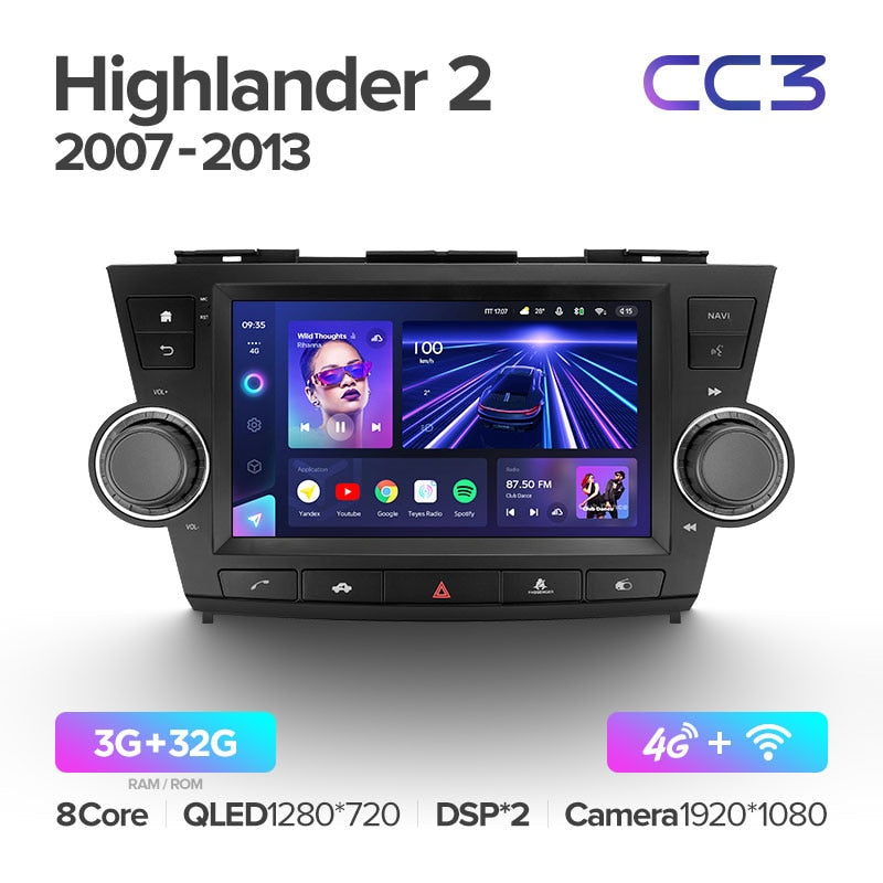 Toyota Kluger / Highlander 2 XU40 (2007-2013) [A]