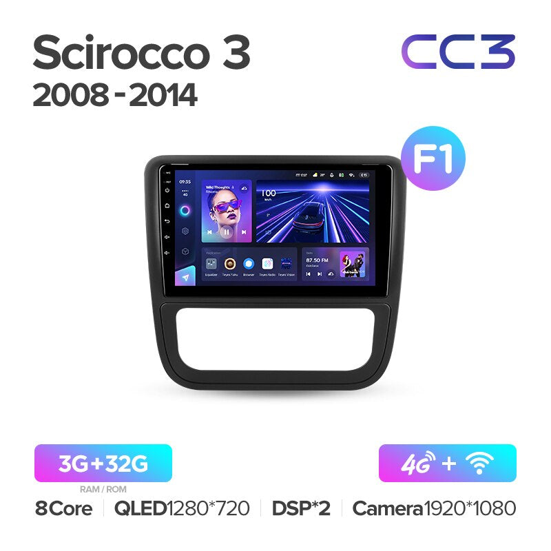 Volkswagen Scirocco 3 III Mk3 (2008-2014)