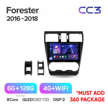 Load image into Gallery viewer, Subaru Forester 4 SJ / WRX Impreza (2016-2018)
