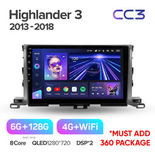 Load image into Gallery viewer, Toyota Kluger / Highlander 3 XU50 (2013-2018)
