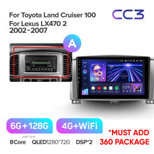 Load image into Gallery viewer, Toyota Landcruiser Land Cruiser LX 100 / Lexus LX470 (2002-2007)
