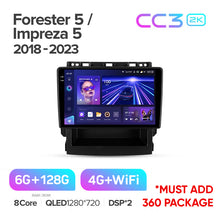 Load image into Gallery viewer, Subaru Forester 5 / Impreza 5 / XV Crosstrek (2018-2023)
