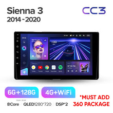 Load image into Gallery viewer, Toyota Sienna 3 XL30 (2014-2020)
