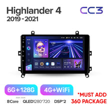 Load image into Gallery viewer, Toyota Highlander 4 XU70 (2019-2021)
