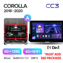 Load image into Gallery viewer, Toyota Corolla 12 (2018-2020)
