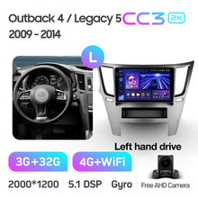Load image into Gallery viewer, Subaru Outback 4 BR / Legacy 5 (2009-2014) Left hand drive
