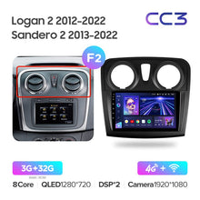 Load image into Gallery viewer, Renault Logan 2 (2012-2019) / Sandero 2 (2014-2019)

