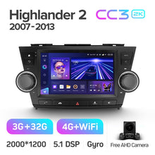 Load image into Gallery viewer, Toyota Kluger / Highlander 2 XU40 (2007-2013) [A]
