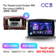 Load image into Gallery viewer, Toyota Landcruiser Land Cruiser LX 100 / Lexus LX470 (2002-2007)
