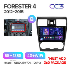 Load image into Gallery viewer, Subaru Forester 4 SJ / Crosstrek / Impreza (2012-2015)
