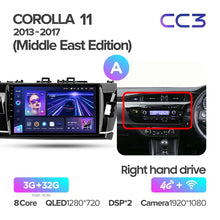 Load image into Gallery viewer, Toyota Corolla 11 (2013-2017) Right Hand Drive (Middle East Edition)
