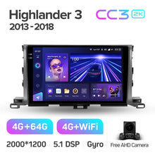 Load image into Gallery viewer, Toyota Kluger / Highlander 3 XU50 (2013-2018)
