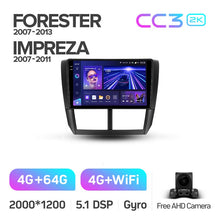 Load image into Gallery viewer, Subaru Forester 3 SH (2007-2013) / Subaru Impreza GH GE (2007-2011)
