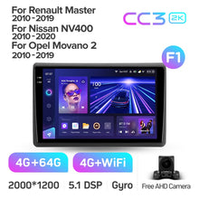 Load image into Gallery viewer, Renault Master (2010-2019) / Nissan NV400 (2010-2020) / Opel Movano 2 (2010-2019)
