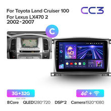 Load image into Gallery viewer, Toyota Landcruiser Land Cruiser LX 100 / Lexus LX470 (2002-2007)

