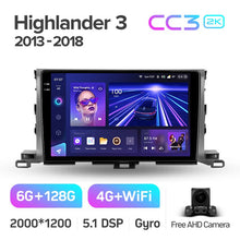 Load image into Gallery viewer, Toyota Kluger / Highlander 3 XU50 (2013-2018)
