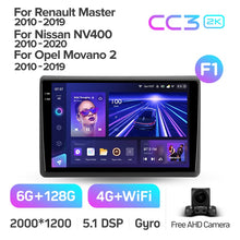 Load image into Gallery viewer, Renault Master (2010-2019) / Nissan NV400 (2010-2020) / Opel Movano 2 (2010-2019)

