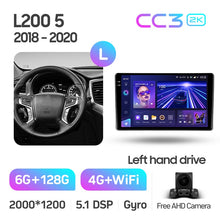 Load image into Gallery viewer, Mitsubishi L200 Triton 5 (2018-2022) Left Hand Drive
