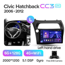 Load image into Gallery viewer, Honda Civic Hatchback (2006-2012) Left Hand Drive
