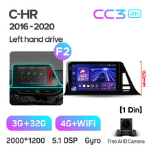 Load image into Gallery viewer, Toyota C-HR CHR (2016-2020) Left Hand Drive
