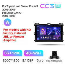 Load image into Gallery viewer, Toyota Landcruiser Land Cruiser Prado 120 3 III (2002-2009) / Lexus GX470 GX 470 J120 (2002-2009) [A]
