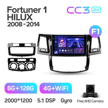 Load image into Gallery viewer, Toyota Fortuner 1 AN50 AN60 / HILUX Revo Vigo (2008-2014)
