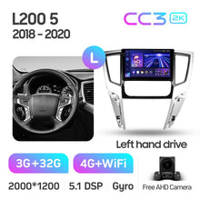 Load image into Gallery viewer, Mitsubishi L200 Triton 5 (2018-2022) Left Hand Drive
