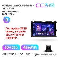 Load image into Gallery viewer, Toyota Landcruiser Land Cruiser Prado 120 3 III (2002-2009) / Lexus GX470 GX 470 J120 (2002-2009) [A]
