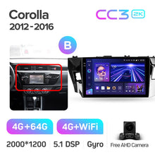 Load image into Gallery viewer, Toyota Corolla 11 (2012-2016) Left Hand Drive
