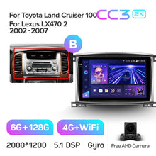 Load image into Gallery viewer, Toyota Landcruiser Land Cruiser LX 100 / Lexus LX470 (2002-2007)
