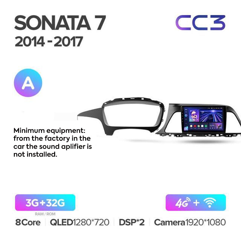 Hyundai Sonata 7 LF (2014-2017) Left Hand Drive