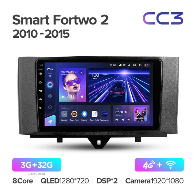 Mercedes Benz Smart Fortwo 2 (2010-2015)