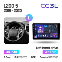 Load image into Gallery viewer, Mitsubishi L200 5 (2018-2020) Left Hand Drive
