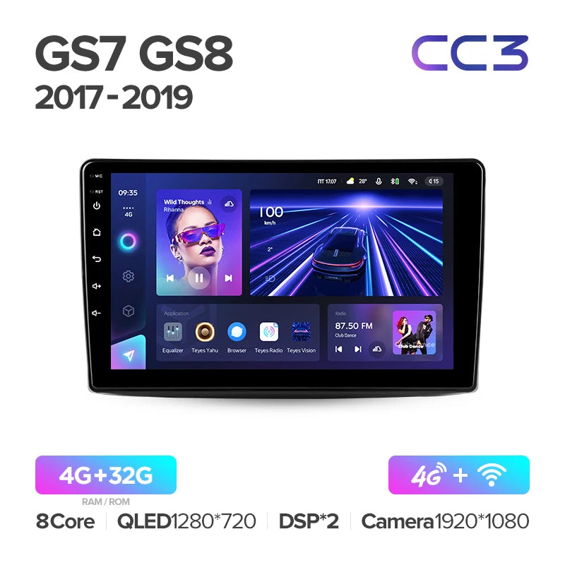 GAC GS7 GS8 (2017-2019)