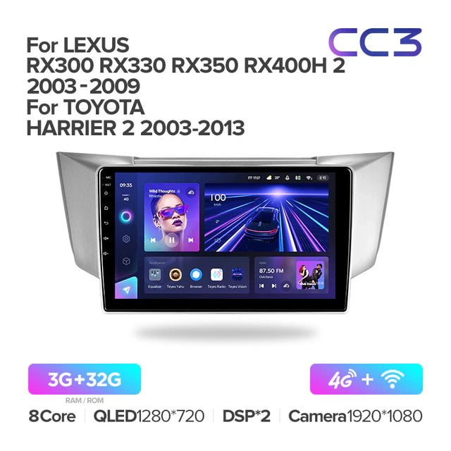 Lexus RX300 RX330 RX350 RX400H II 2 (2003-2009) / Toyota Harrier XU30 II 2 (2003-2013)