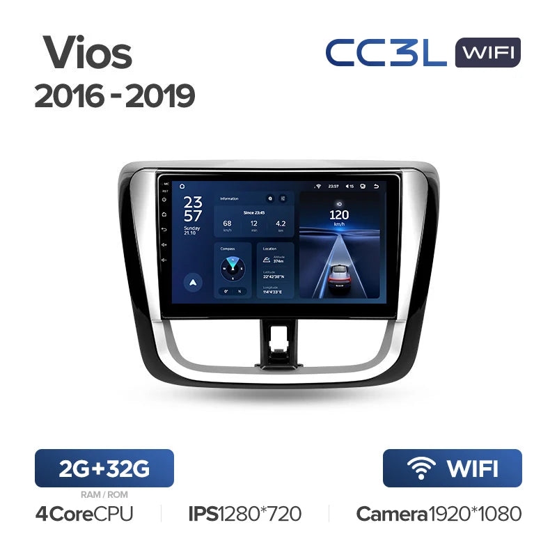 Toyota Vios / Yaris L (2016-2019)