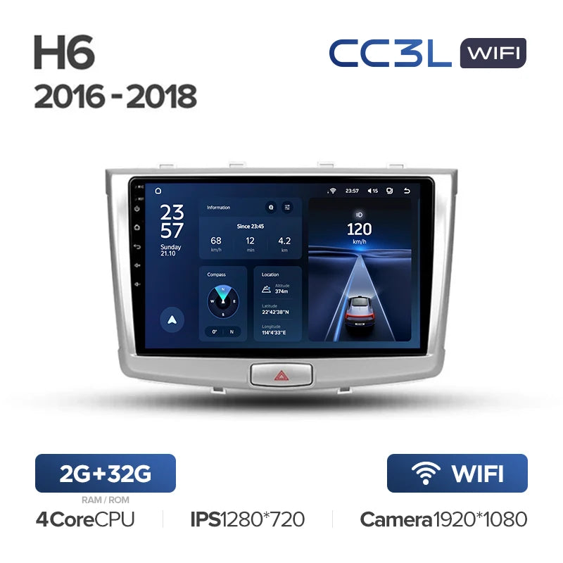 GREAT WALL Hover Haval H6 (2016-2018)