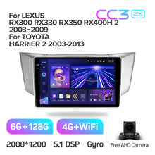 Load image into Gallery viewer, Lexus RX330 RX350 RX400H (2003-2009) / Toyota Harrier (2003-2009)
